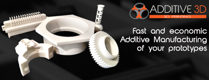 additive manufacturing - Quick prototyping & 3D printing - Polyamide prototypes (PA 12 and glass fibres) by selective laser sintering or SLS. Good volume/ price/ precision ratio. Allows to create functional or visual parts.