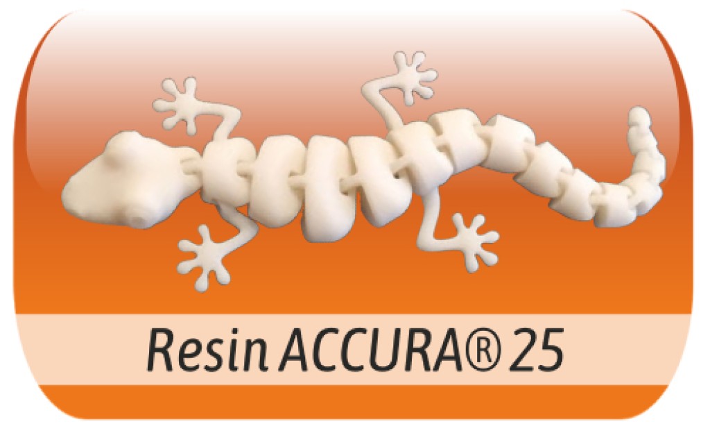 3D printing resin Accura 25 - HD