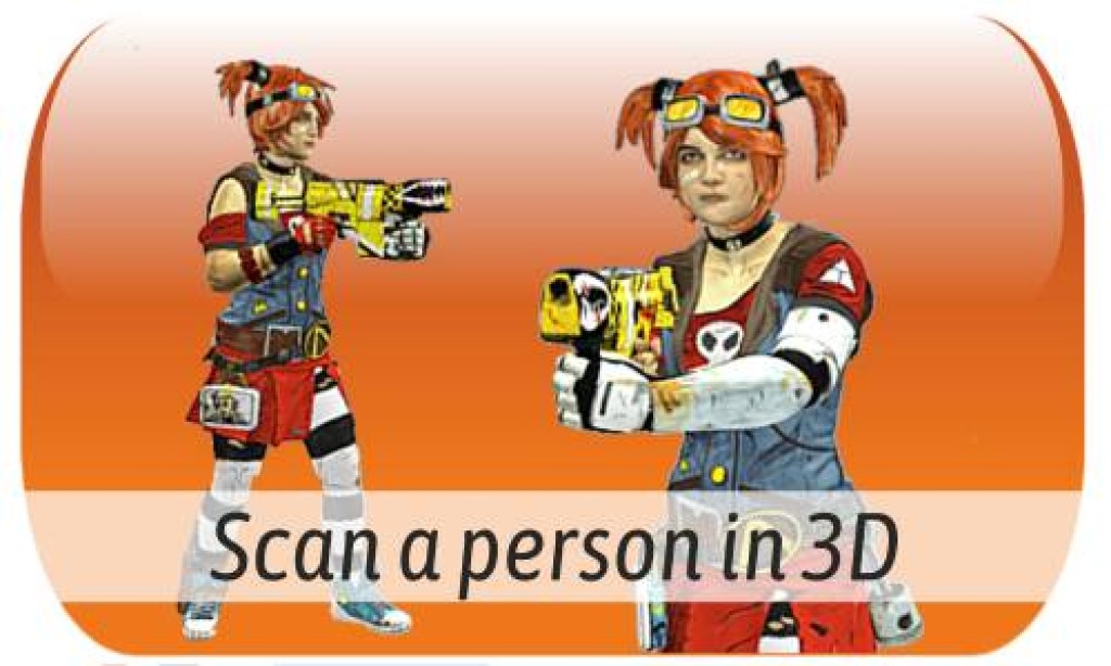 Scan a body or person in 3D bodyscan